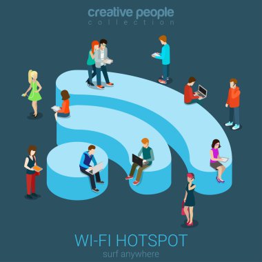 Genel ücretsiz Wi-Fi hotspot bölge