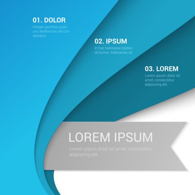 corporate blue background