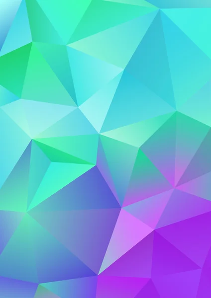 Polygonal triangel former bakgrund — Stock vektor