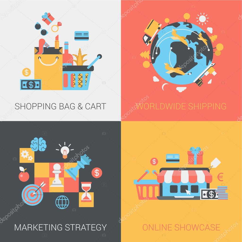 Shopping, shipping, marketing strategy