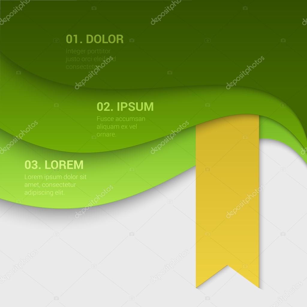 Stylish modern background template