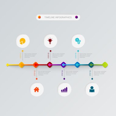 infographics template mockup.