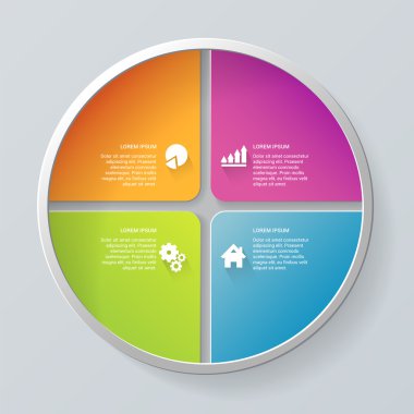 segment step process  infographics  steps