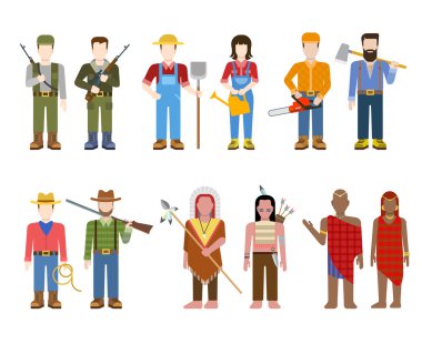 user profile icons set