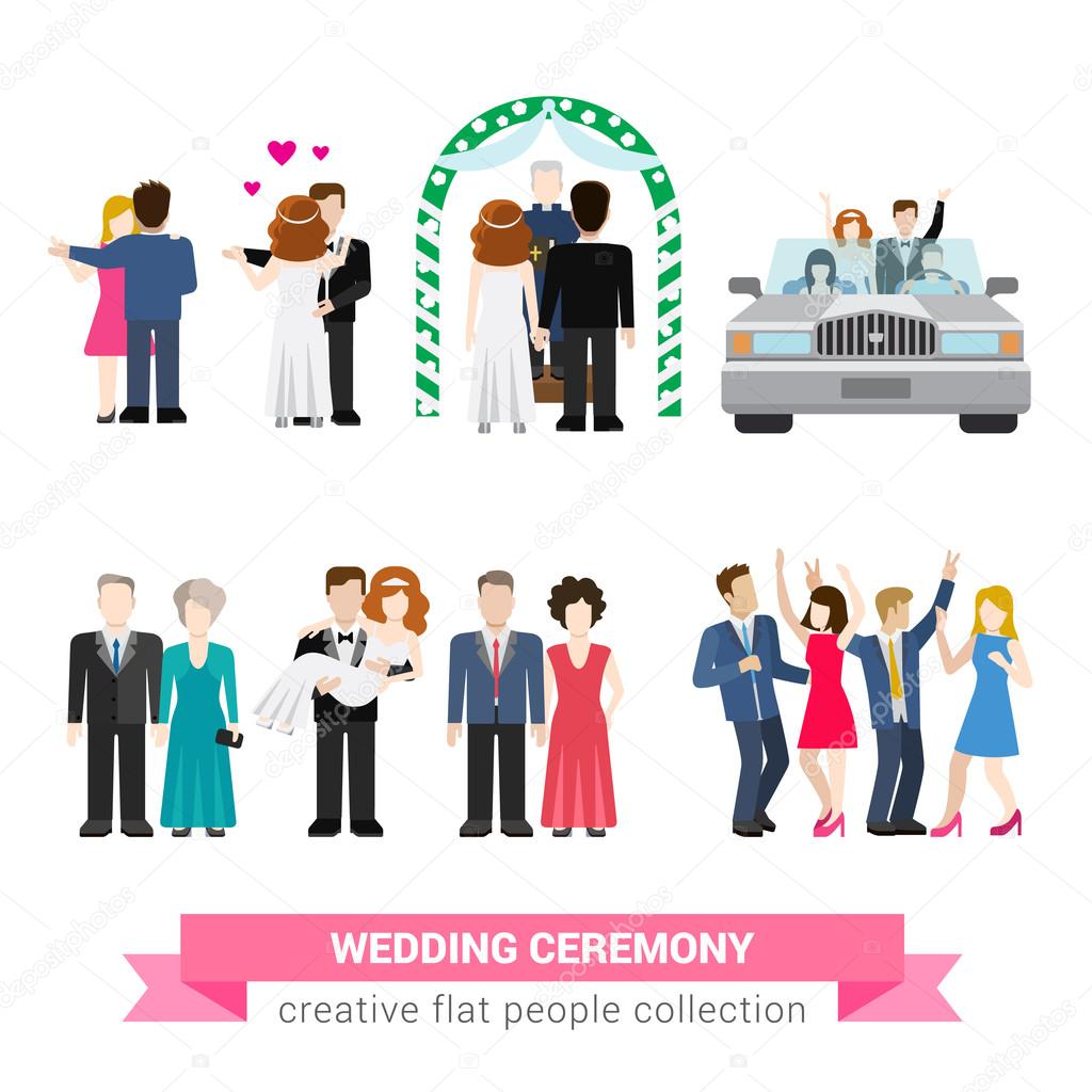 Super wedding ceremony