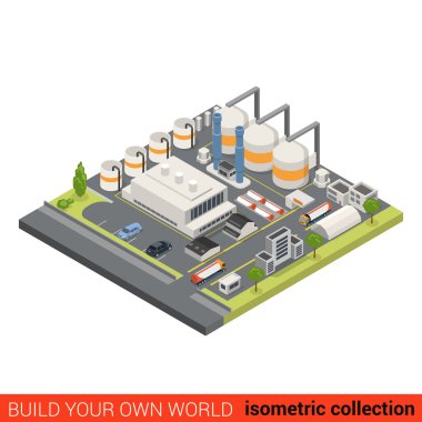 building block infographic concept