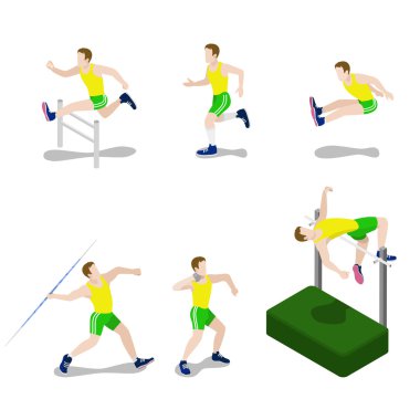 sportsman male sport concept