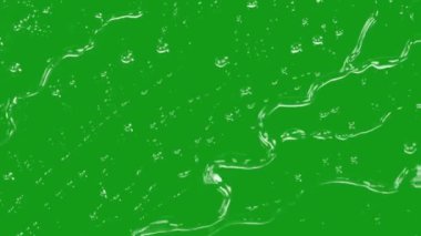 Akan su yeşil ekran hareket grafikleri