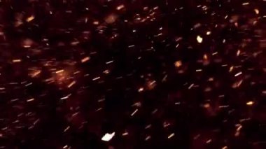 Gece arkaplanlı hareket grafiklerini ateşle