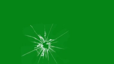 Cam kırma yeşil ekran hareket grafikleri