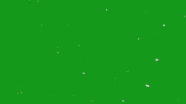 Kar yağışı yeşil ekran hareketi grafikleri