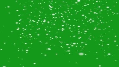 Kar yağışı yeşil ekran hareketi grafikleri