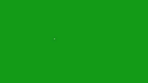 Gráficos Movimiento Pantalla Verde Onda Choque — Vídeo de stock