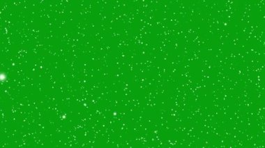 Kar yağışı üst görünümü yeşil ekran hareket grafikleri