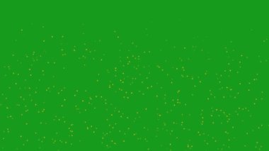 Ateş yeşil ekran hareket grafiklerini parlatsın