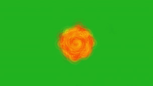 Lava提取绿色屏幕运动图形 — 图库视频影像