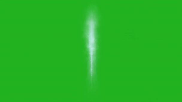 Springbrunnen Spray Green Screen Bewegungsgrafik — Stockvideo