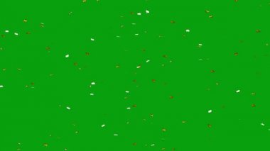 Uçan kelebekler yeşil ekran hareket grafikleri