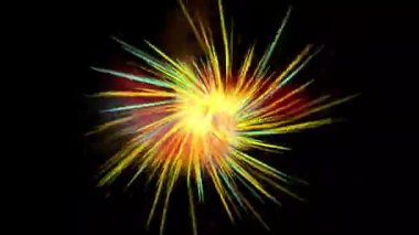 Gece arkaplanlı uzay döndürme grafikleri