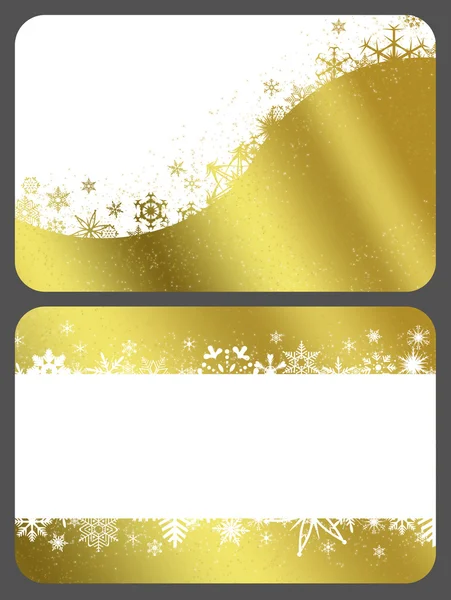 Modelos de cartões de presente com design de Natal — Fotografia de Stock