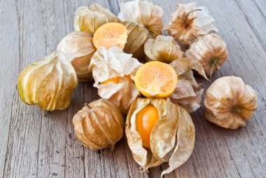 Cape gooseberry (Physalis) ,healthy fruit and vegetable clipart