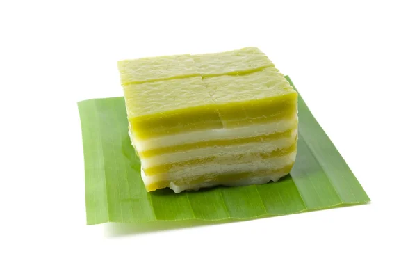 Thai sweetmeat or Khanom Chan is a kind of sweet Thai dessert, traditional thai dessert — Stock Photo, Image