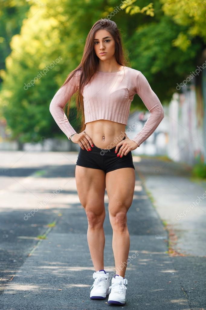 Girls teen muscular Before you