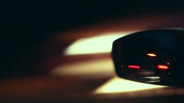 Araba ayna, yüksek hızda