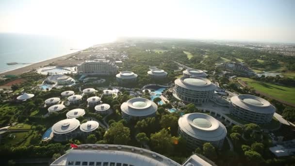 Vue aérienne. Vue aérienne sur la Turquie, Antalya . — Video