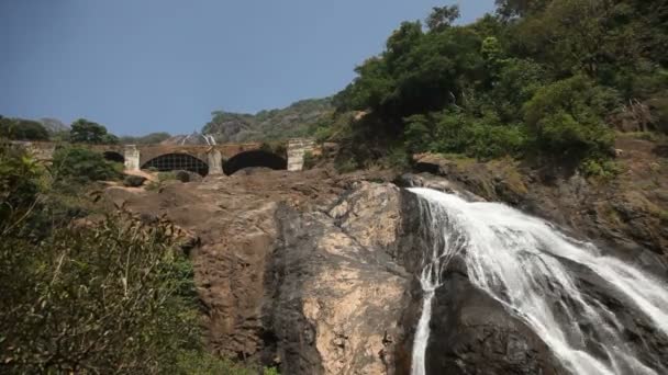 Cachoeira na Índia — Vídeo de Stock