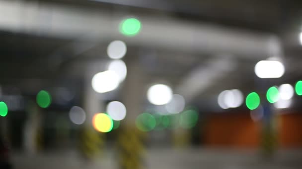 Men pass each other money euro banknotes and shake hands. Slow motion. Bokeh background — Stock Video