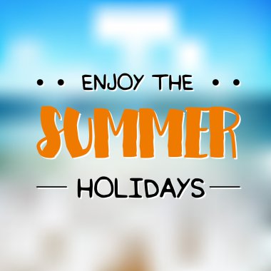 Yaz saati logo şablonu