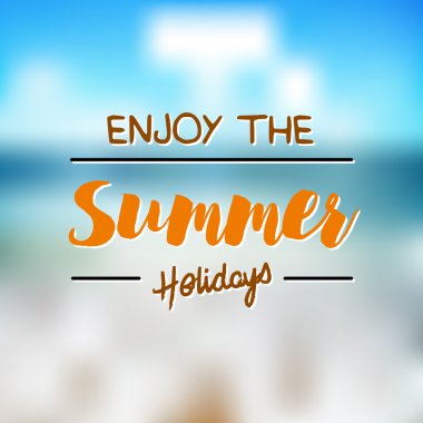 Yaz saati logo şablonu