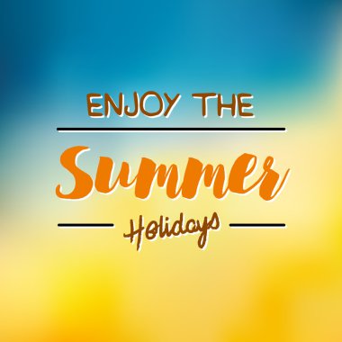 Yaz saati logo şablonu