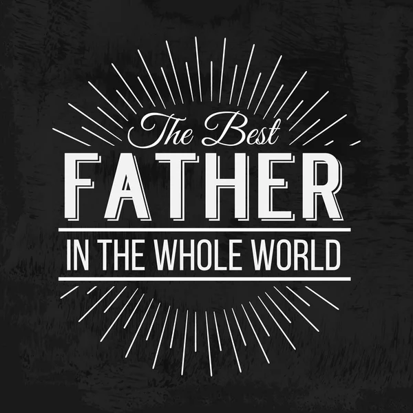 Happy Father 's Day Retro design — стоковый вектор