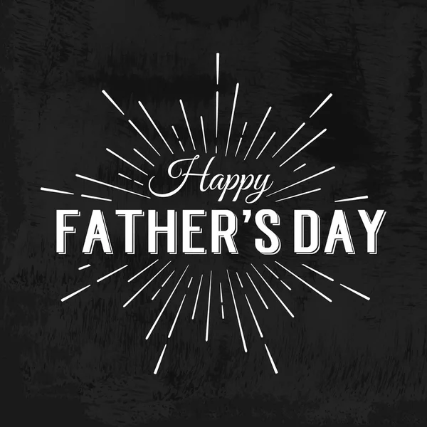 Happy Father's Day Retro design