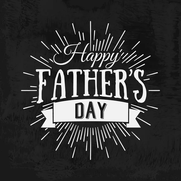 Happy Father's Day Retro design