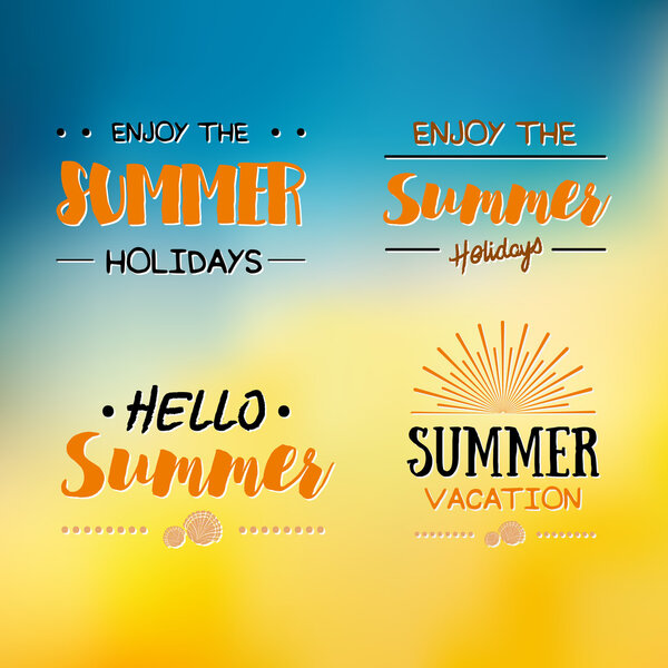 Vector summer background.