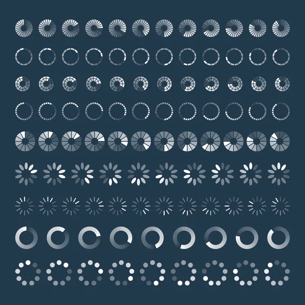 Barre de chargement progressif — Image vectorielle