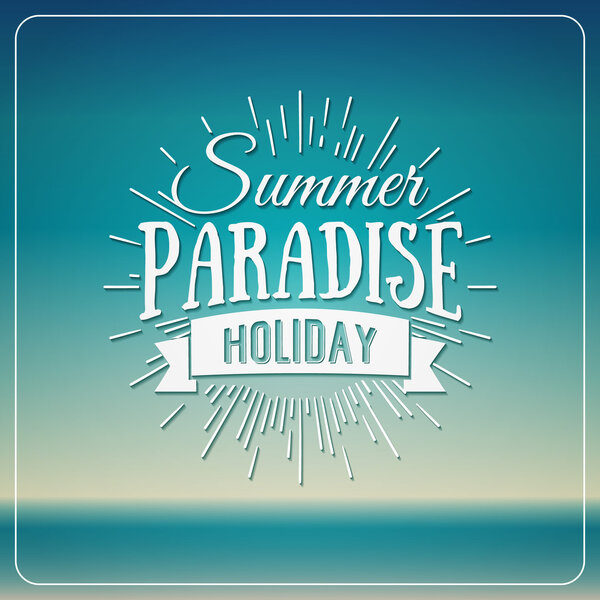 Summer calligraphic designs