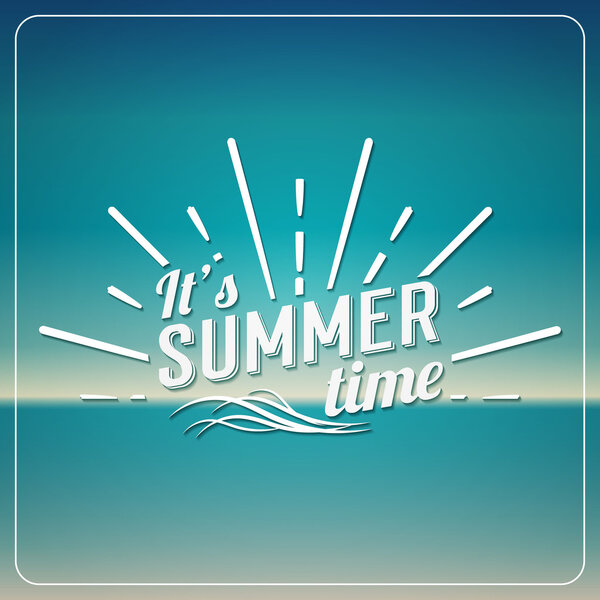 Summer calligraphic designs