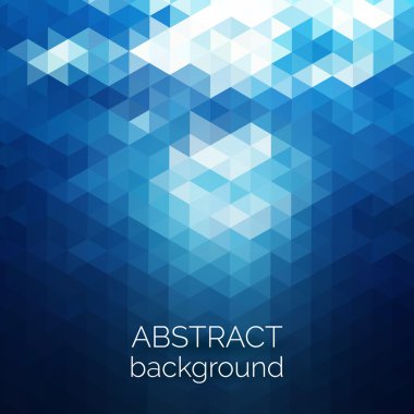 soyut üçgenler arka plan deseni