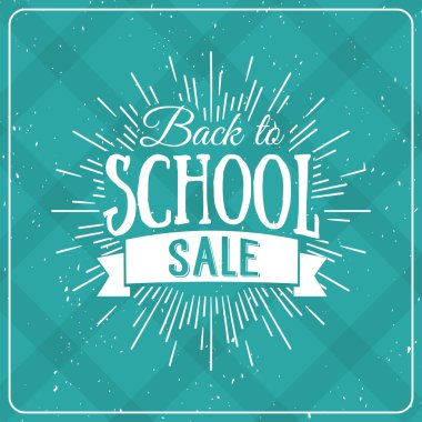 Back to School Typographic background