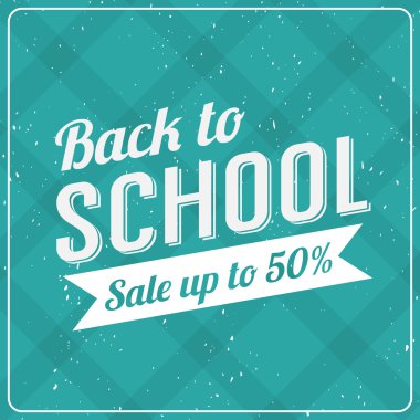 Back to School Typographic background