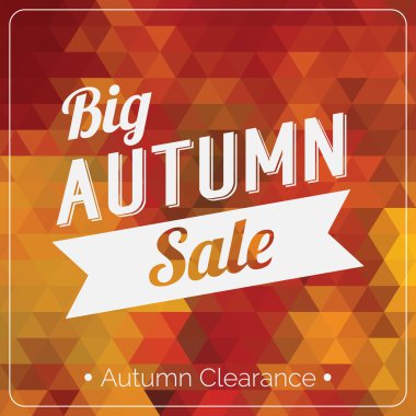 sonbahar satış logosu.