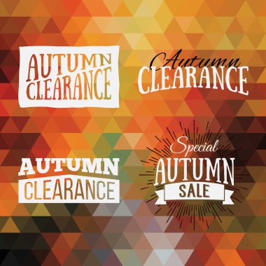 autumn sale logos