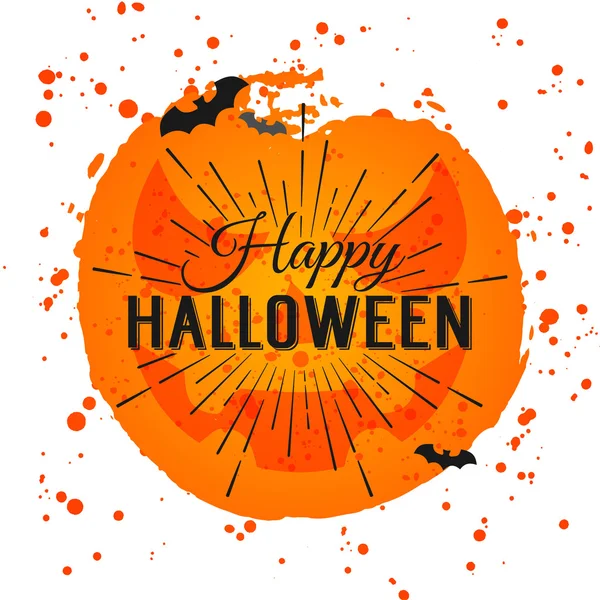 Buon poster di Halloween — Vettoriale Stock