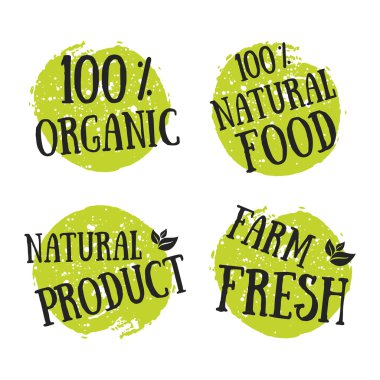 Eko simgeler yaprakları ile