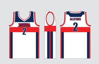 Basketbol spor malzemeleri şablonu tüm sporlar için mükemmel. Tasarımlar gündelik kıyafetlere, gömleklere, modaya ve her türlü spor kıyafetine uygun.. 