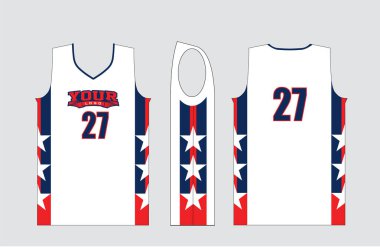 Basketbol spor malzemeleri şablonu tüm sporlar için mükemmel. Tasarımlar gündelik kıyafetlere, gömleklere, modaya ve her türlü spor kıyafetine uygun.. 